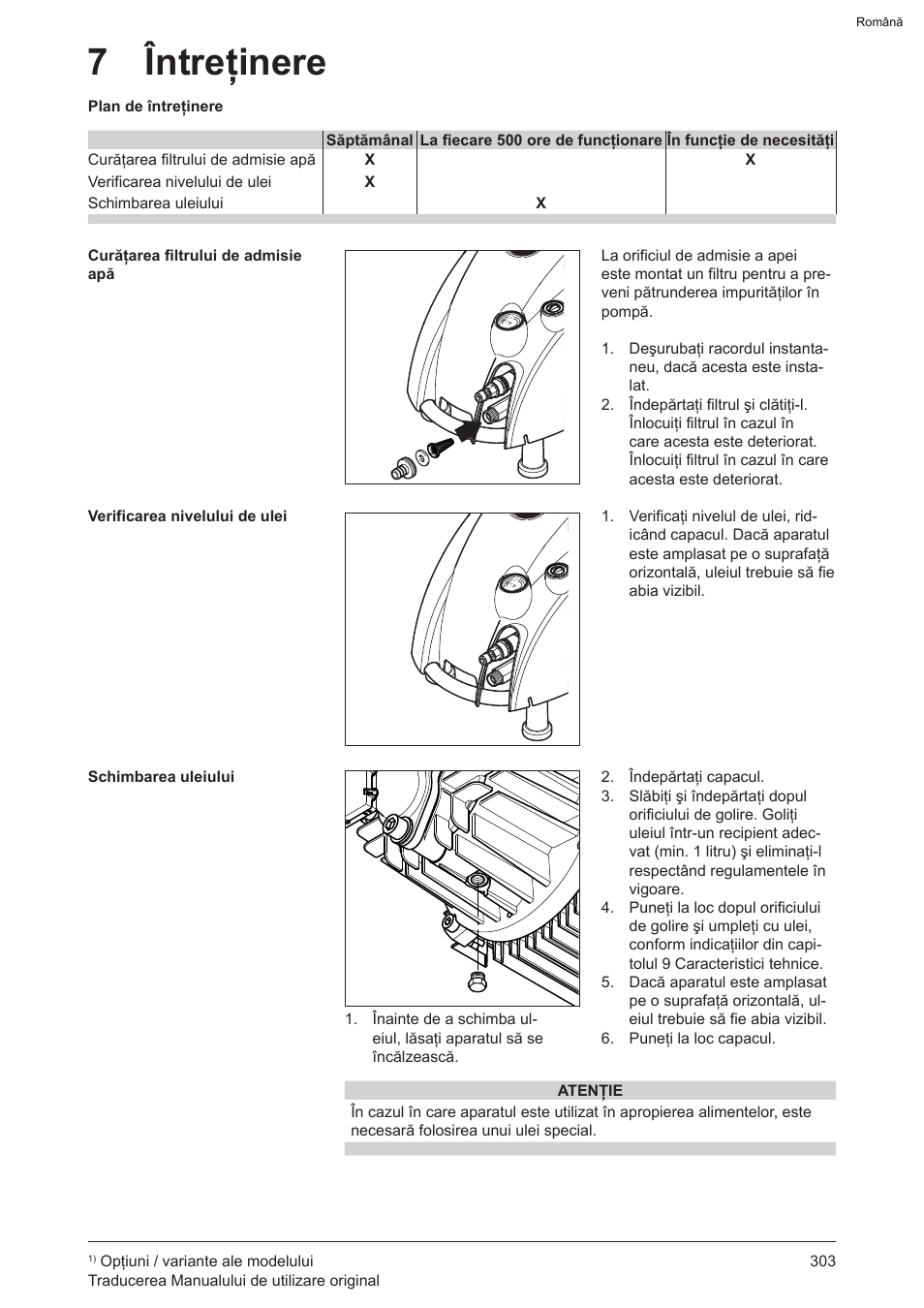 7 întreţinere | Graco AquaMax-E 3050 User Manual | Page 303 / 396