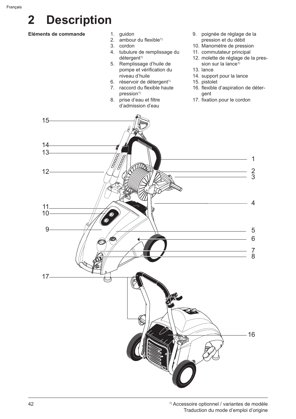 2 description | Graco AquaMax-E 3050 User Manual | Page 42 / 396