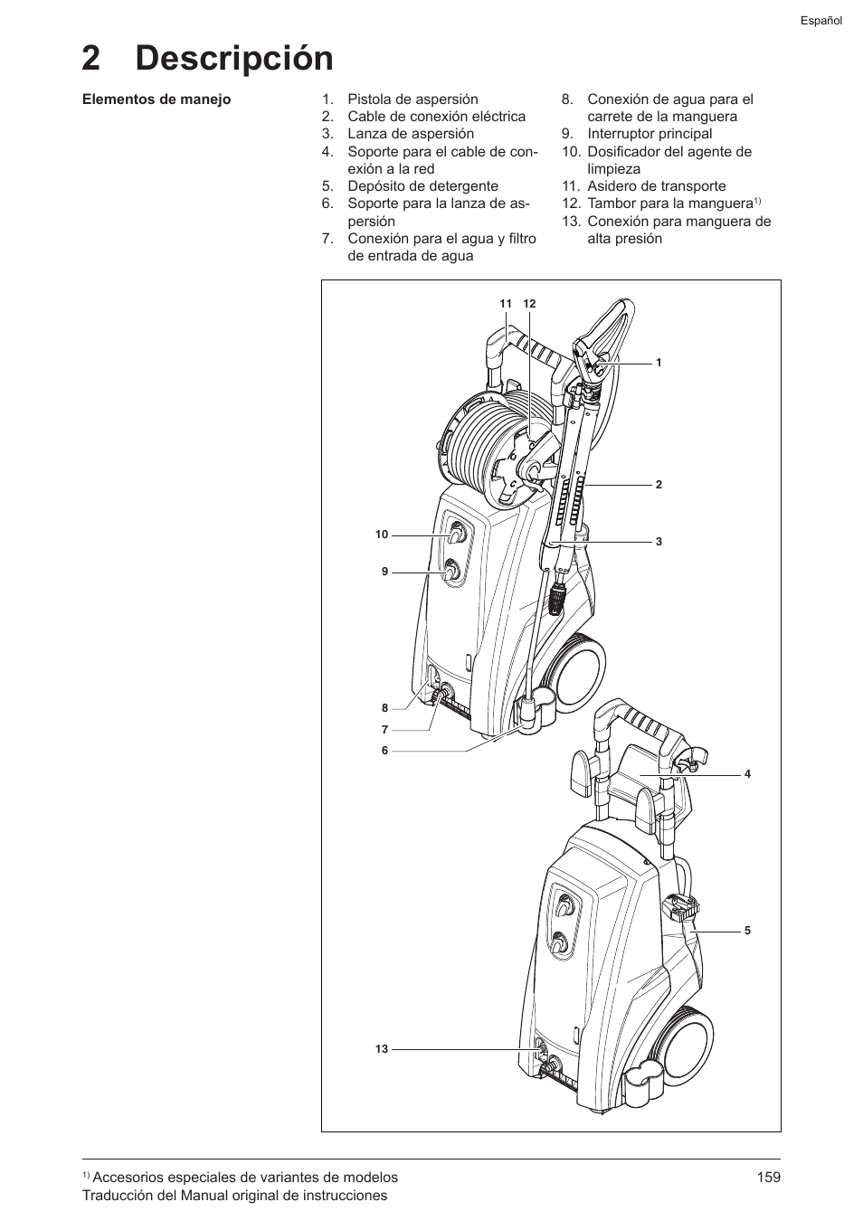 2 descripción | Graco AquaMax 2335E User Manual | Page 159 / 376