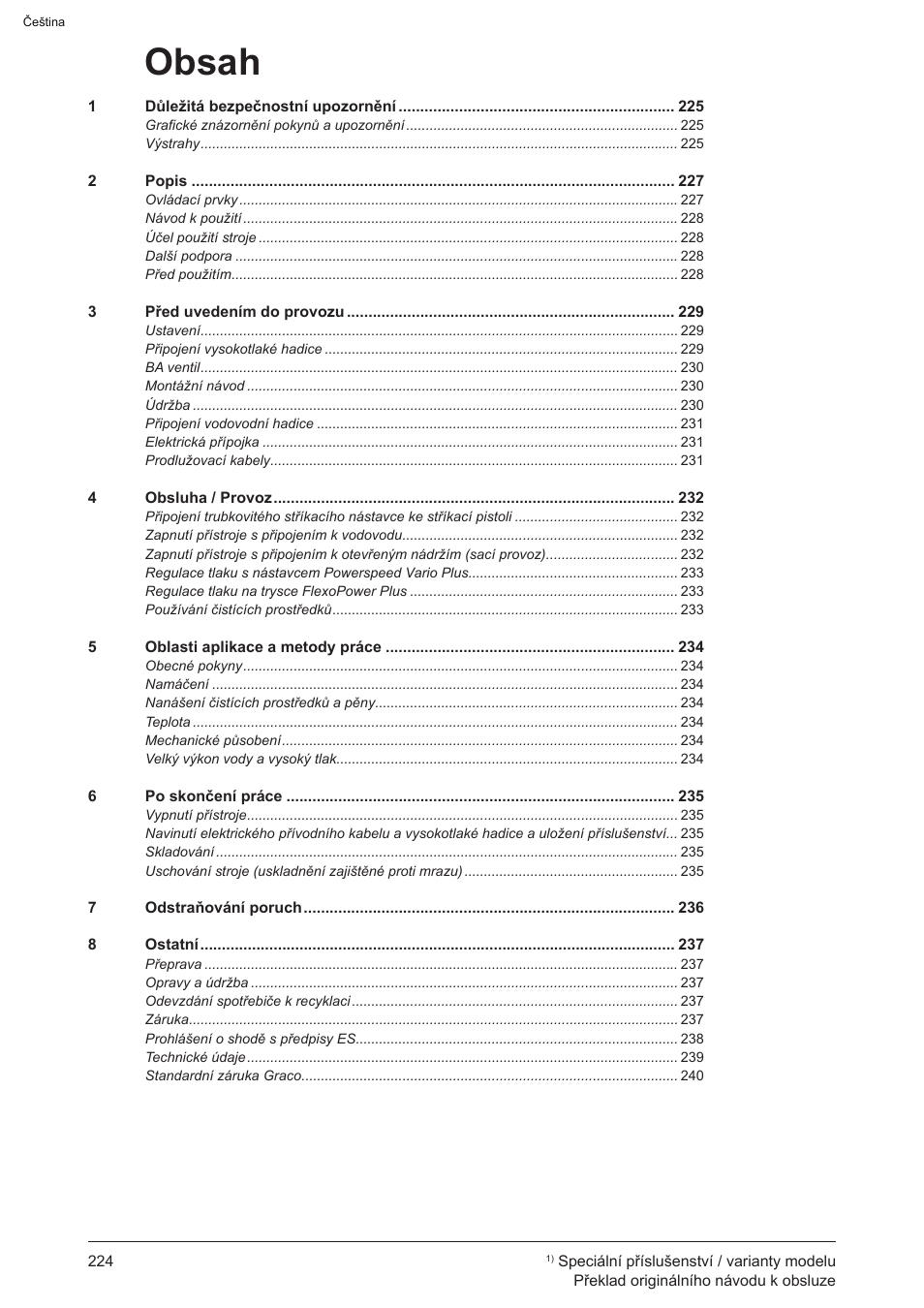 Graco AquaMax 2335E User Manual | Page 224 / 376