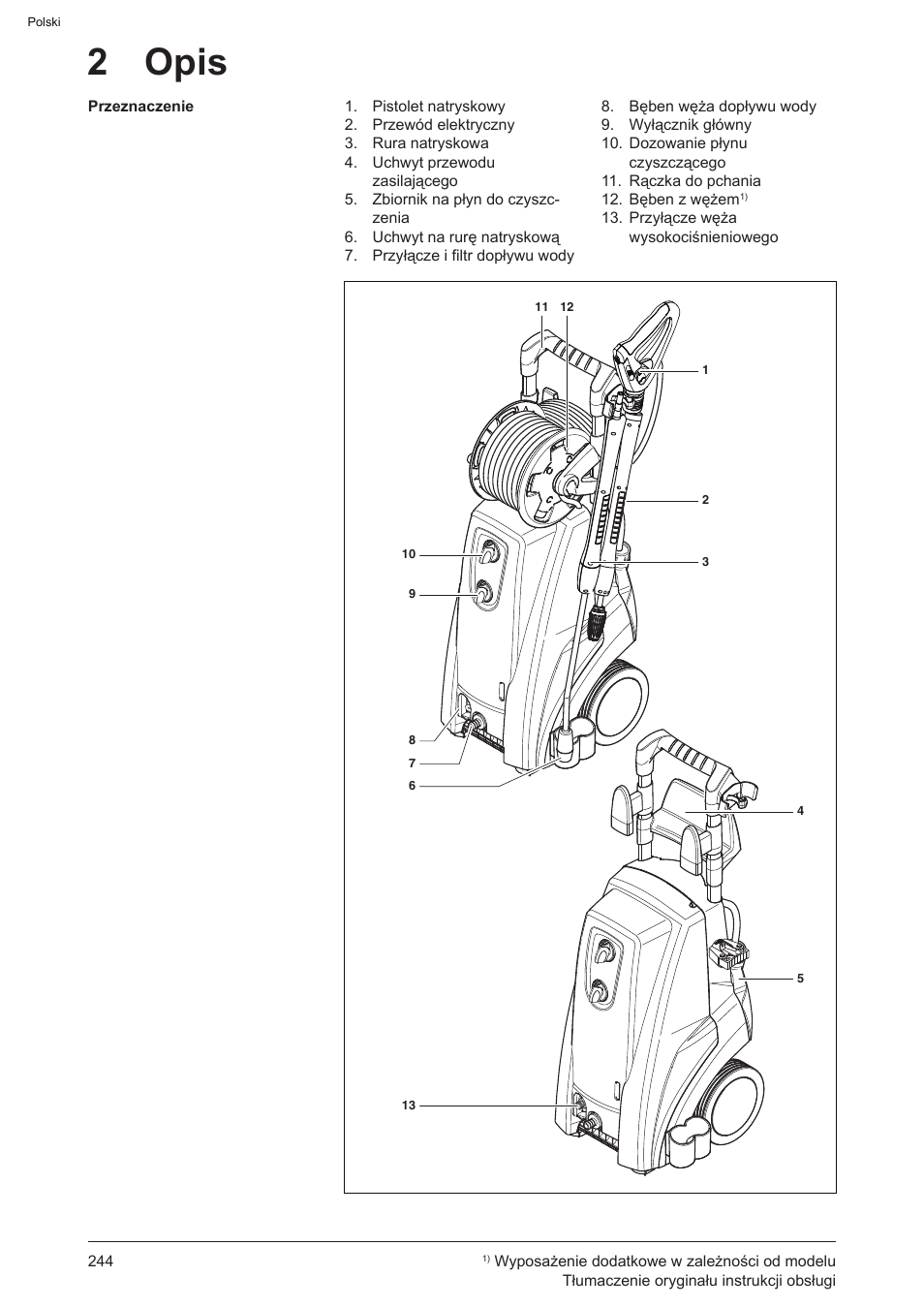 2 opis | Graco AquaMax 2335E User Manual | Page 244 / 376
