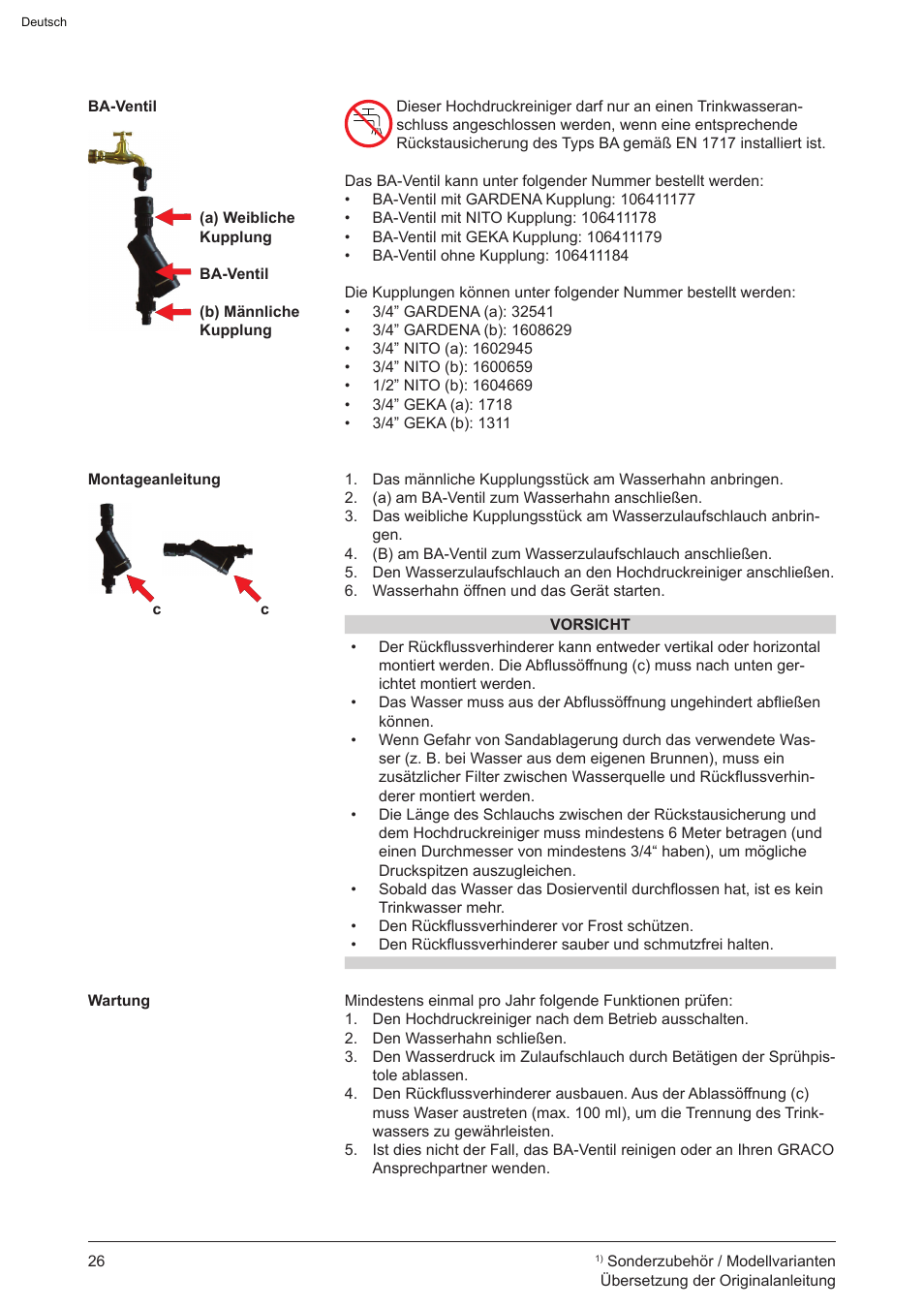Graco AquaMax 2335E User Manual | Page 26 / 376