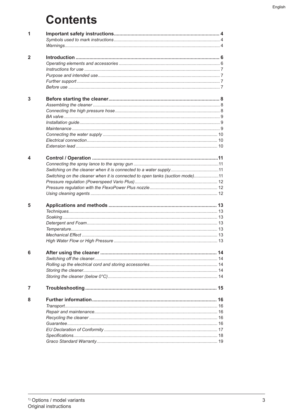 Graco AquaMax 2335E User Manual | Page 3 / 376