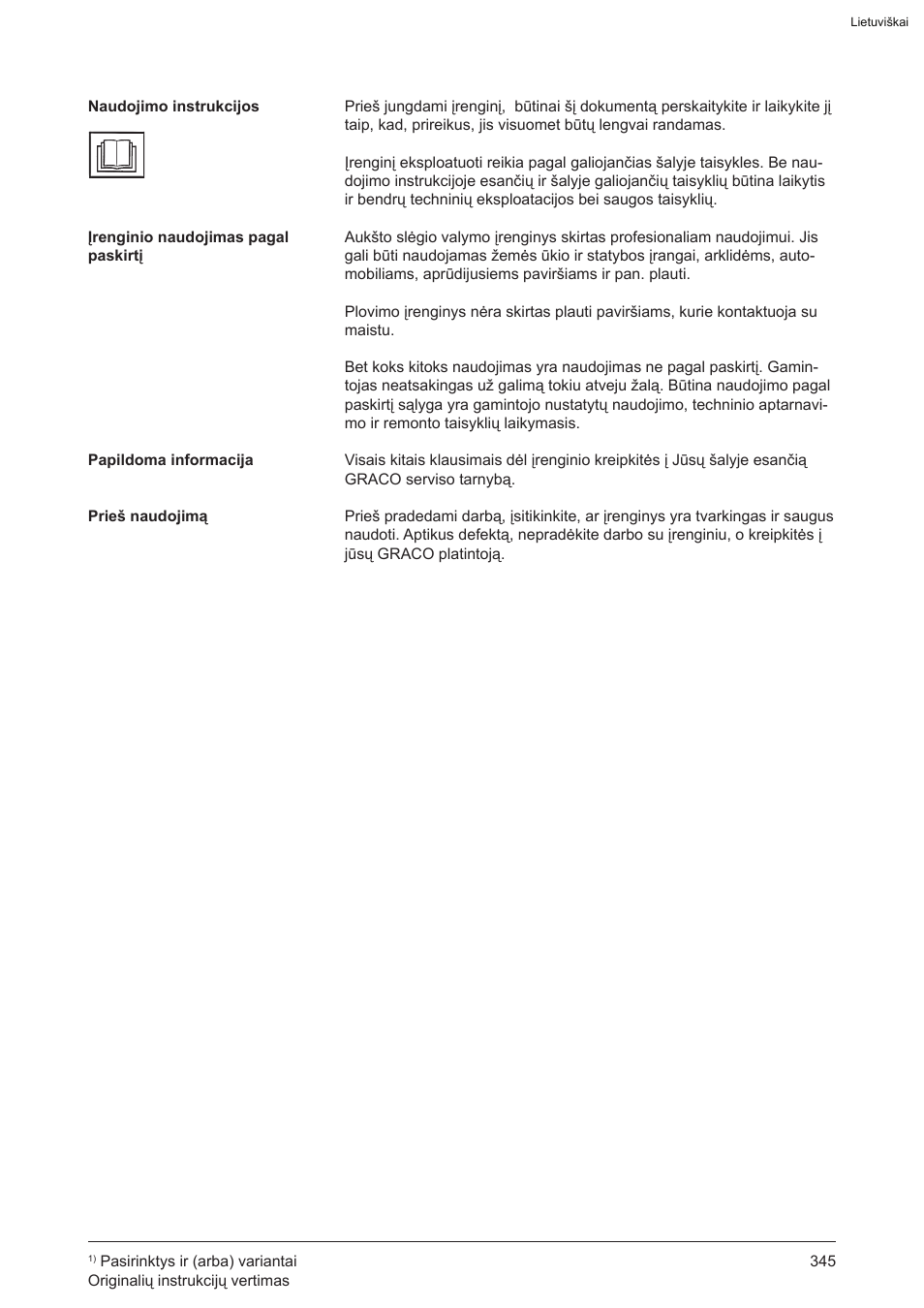 Graco AquaMax 2335E User Manual | Page 345 / 376