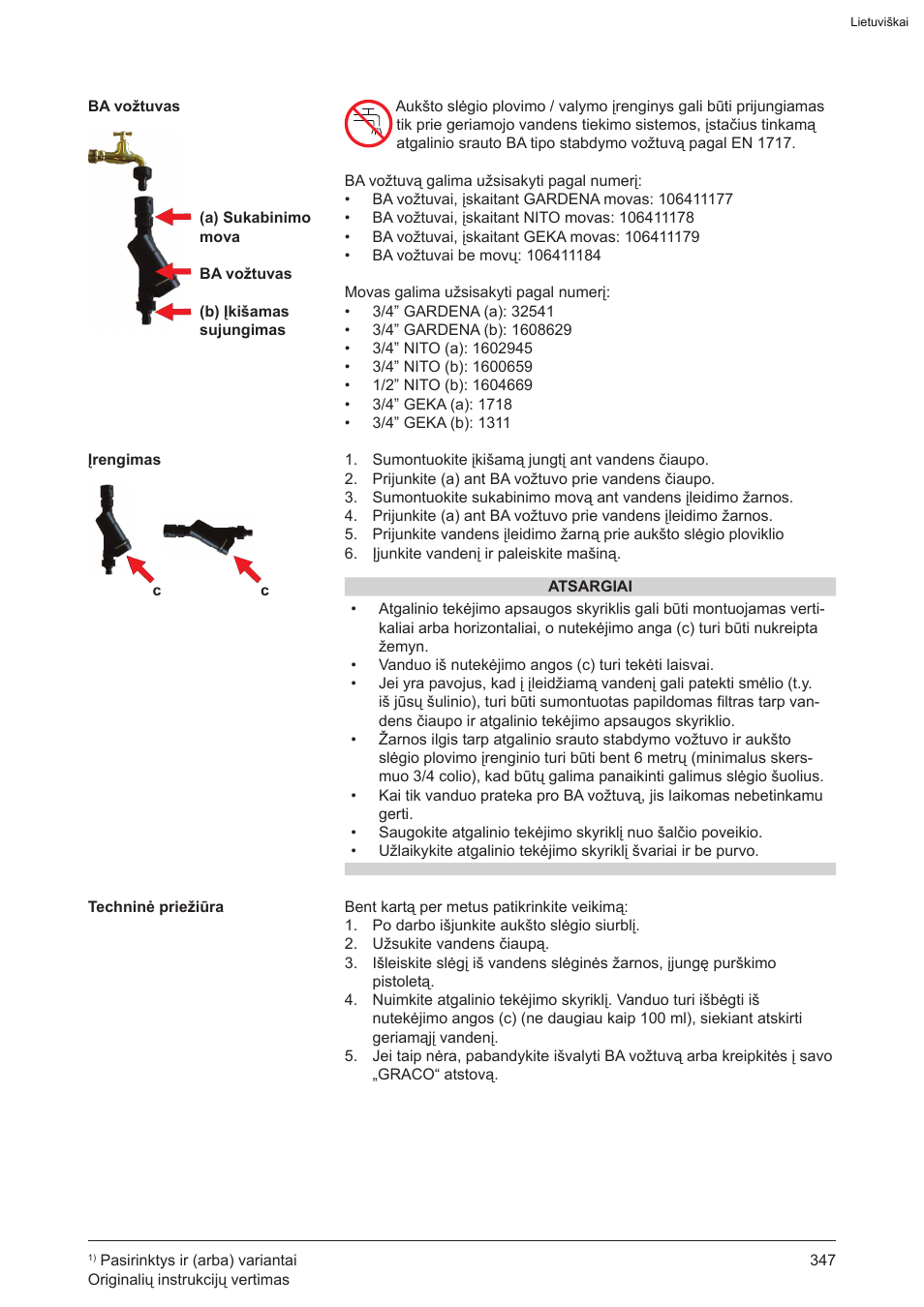 Graco AquaMax 2335E User Manual | Page 347 / 376