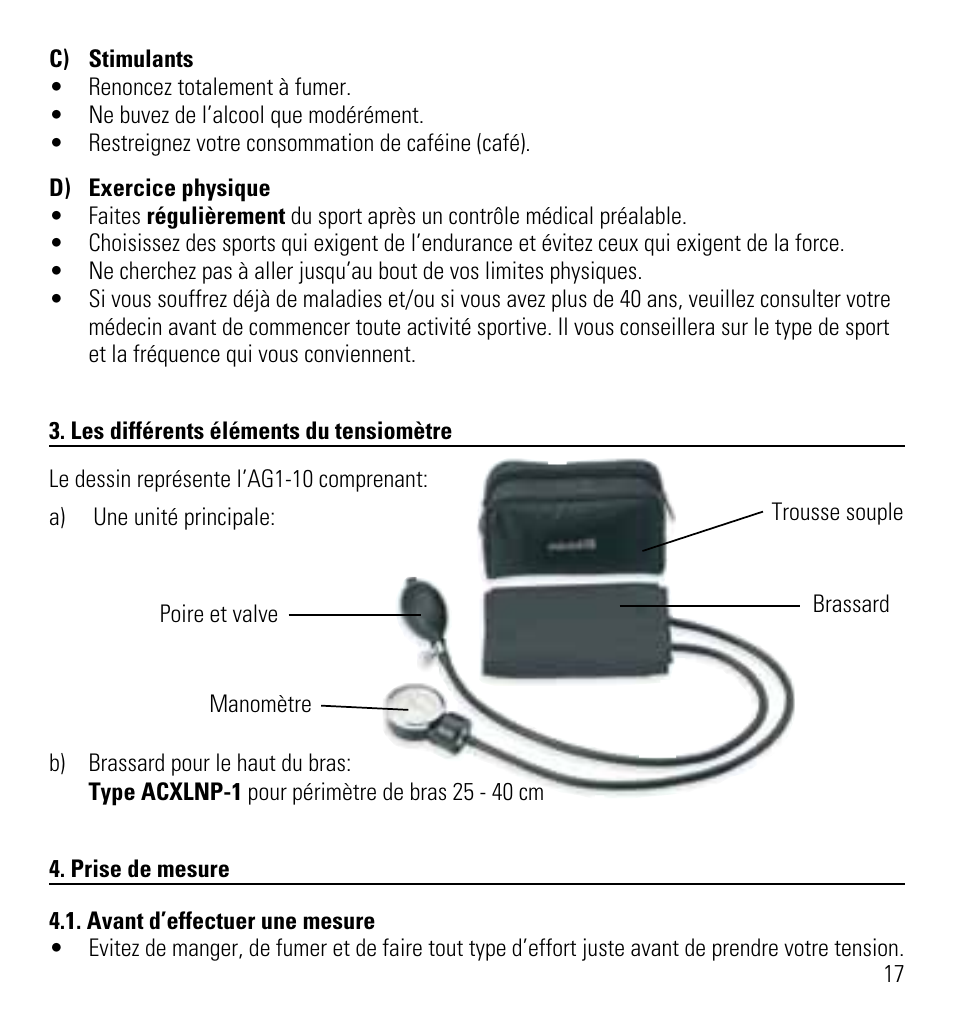 Microlife AG1-10 User Manual | Page 20 / 68