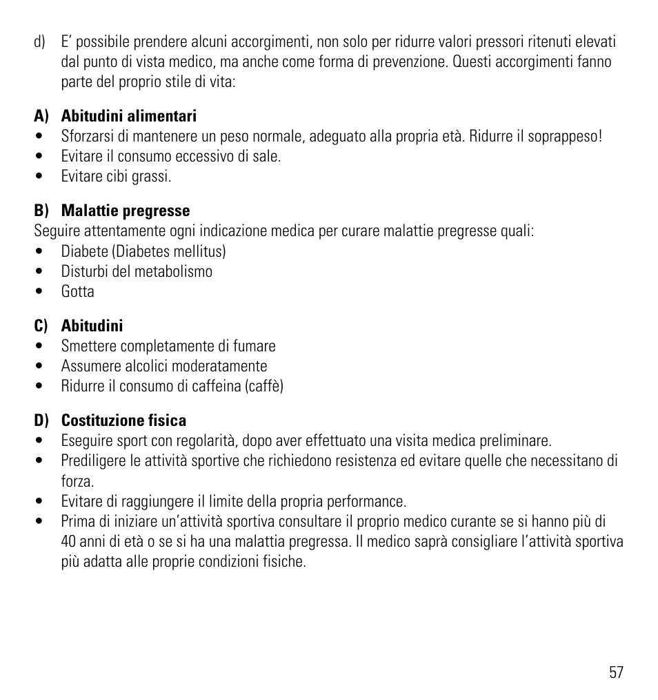 Microlife AG1-10 User Manual | Page 60 / 68