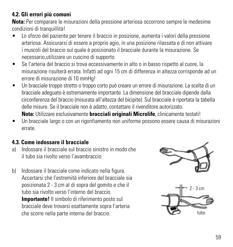 Microlife AG1-10 User Manual | Page 62 / 68