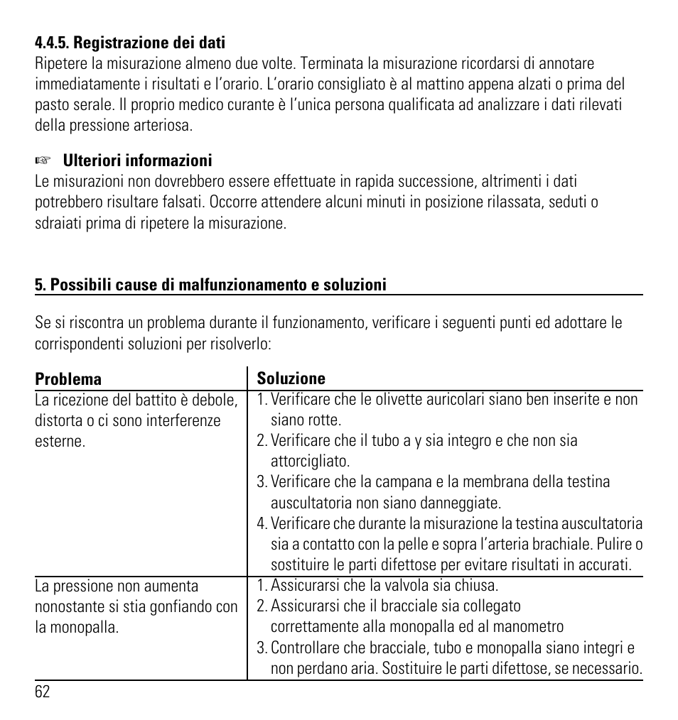 Microlife AG1-10 User Manual | Page 65 / 68