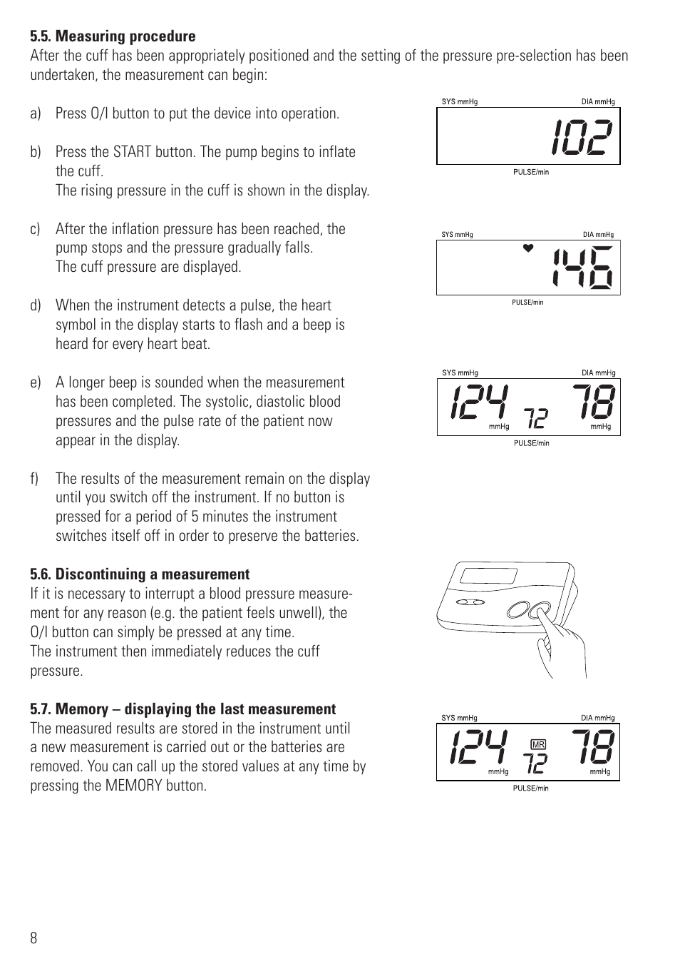 Microlife BP 2BHO User Manual | Page 11 / 50