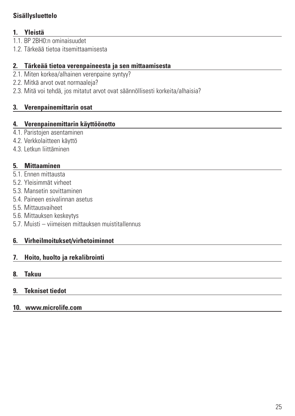 Microlife BP 2BHO User Manual | Page 28 / 50