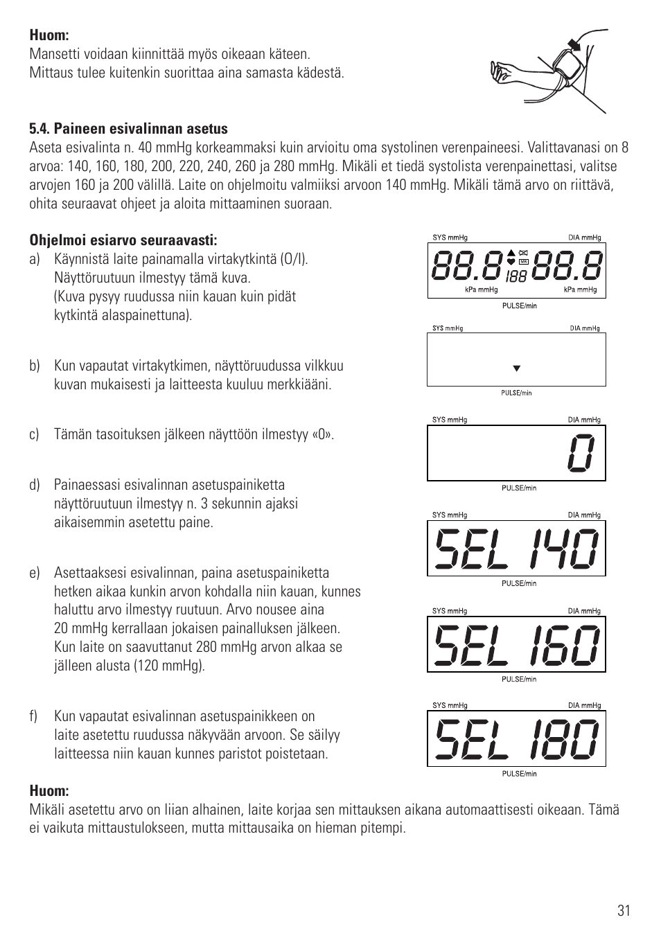 Microlife BP 2BHO User Manual | Page 34 / 50