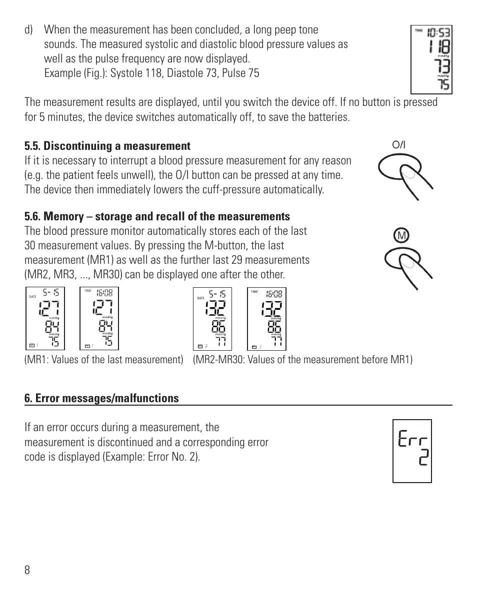 Microlife BP 3BEO-4 User Manual | Page 11 / 50