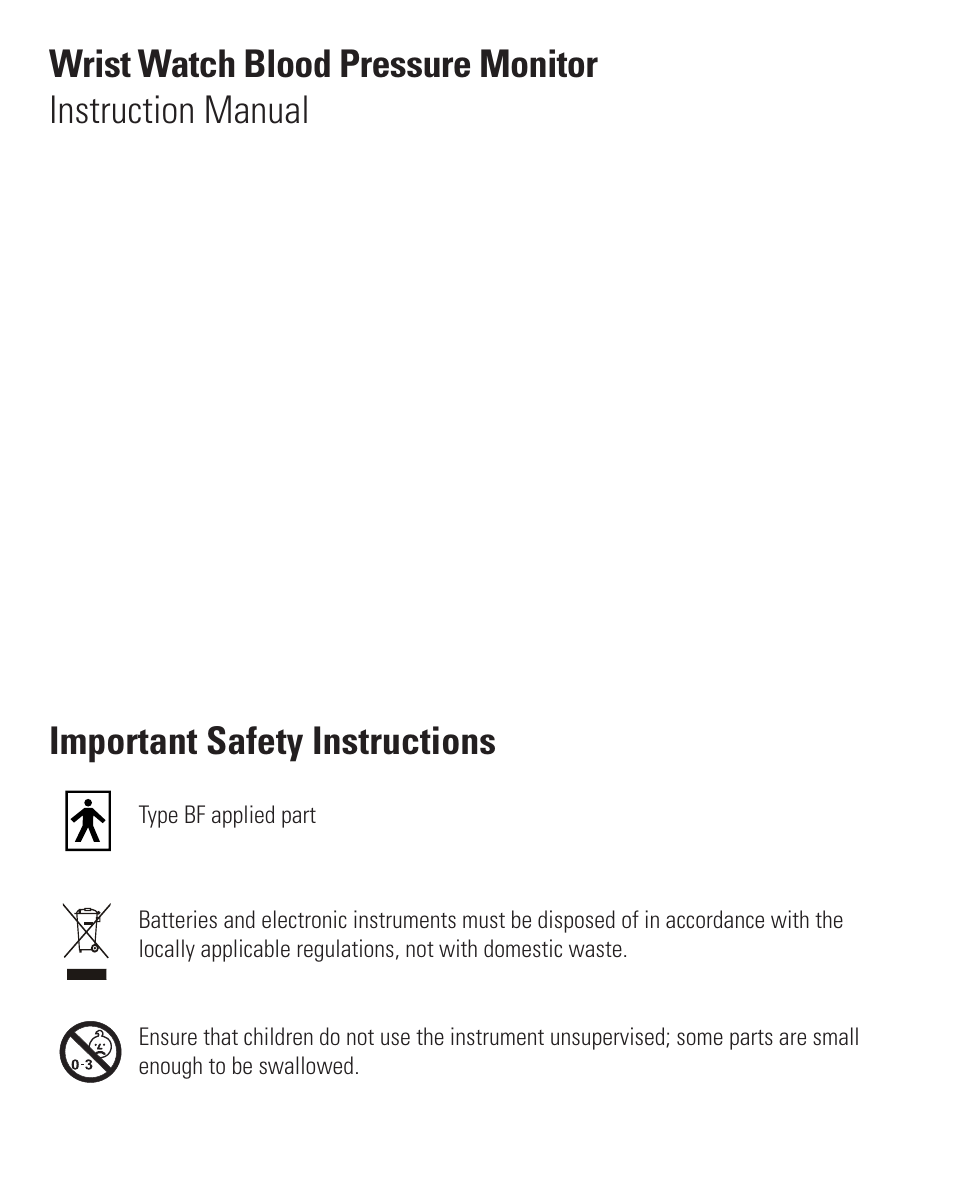 Microlife BP 3BEO-4 User Manual | Page 3 / 50