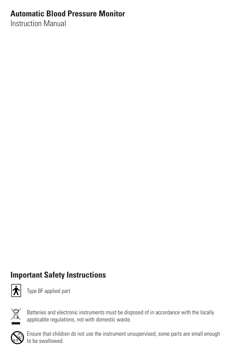 Microlife BP 3BTO-AP User Manual | Page 3 / 48