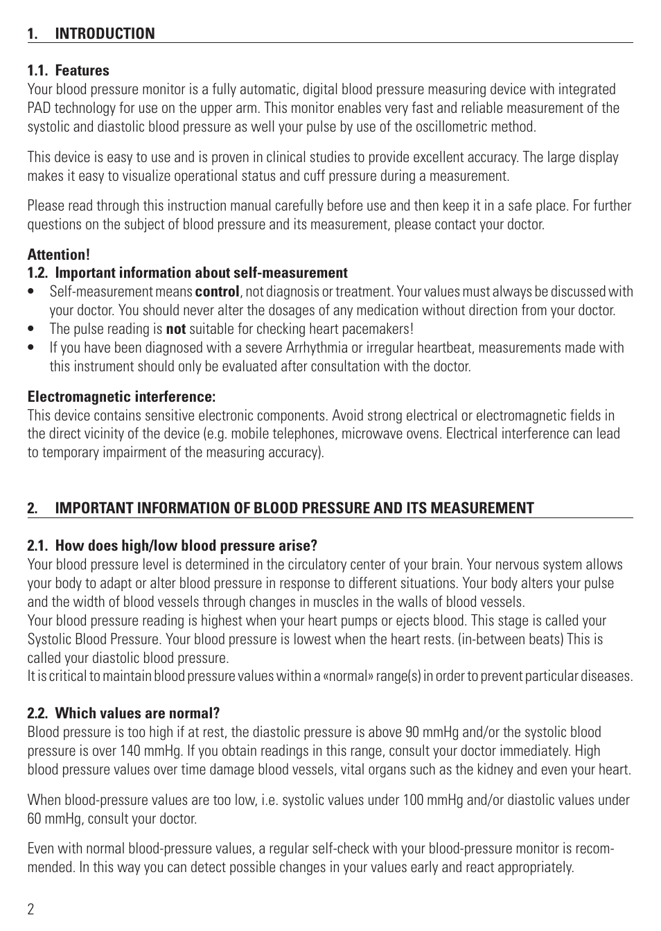 Microlife BP 3BTO-AP User Manual | Page 5 / 48