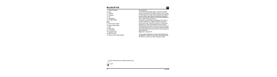 Microlife bp a90 | Microlife BP A90-30 User Manual | Page 20 / 37