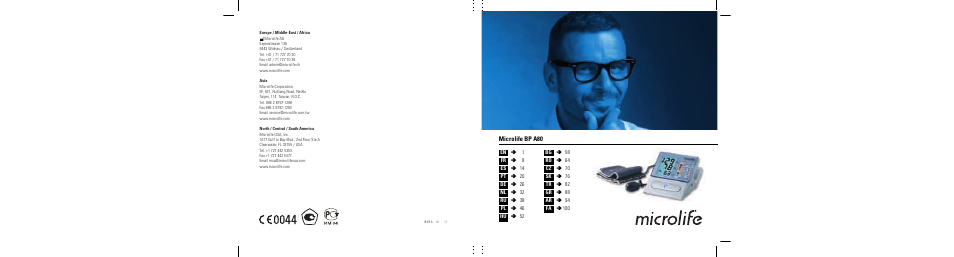 Microlife BP A80 User Manual | 107 pages