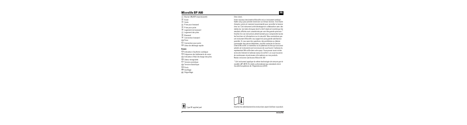 Microlife bp a80 | Microlife BP A80 User Manual | Page 10 / 107