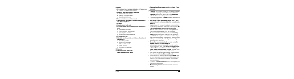 Microlife BP A80 User Manual | Page 11 / 107