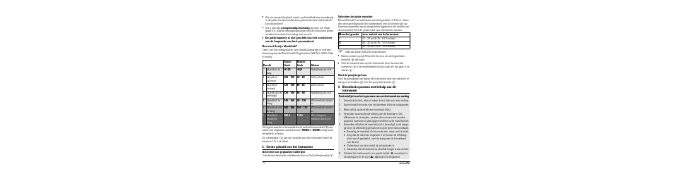 Hoe meet ik mijn bloeddruk, Eerste gebruik van het instrument, Activeren van geplaatste batterijen | Selecteer de juiste manchet, Sluit de pompkogel aan, Bloeddruk opnemen met behulp van dit instrument | Microlife BP A80 User Manual | Page 36 / 107