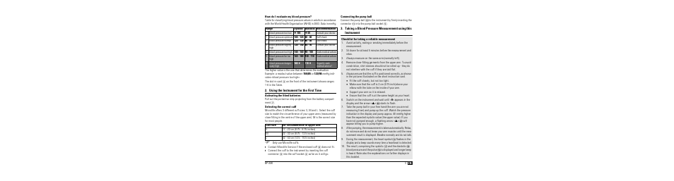 How do i evaluate my blood pressure, Using the instrument for the first time, Activating the fitted batteries | Selecting the correct cuff, Connecting the pump ball | Microlife BP A80 User Manual | Page 5 / 107