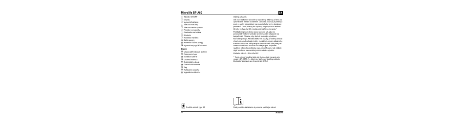 Microlife bp a80 | Microlife BP A80 User Manual | Page 78 / 107