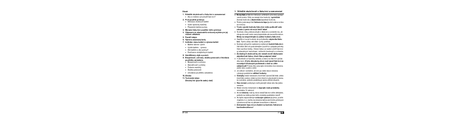 Dôle½ité skutoènosti o tlaku krvi a samomeraní | Microlife BP A80 User Manual | Page 79 / 107