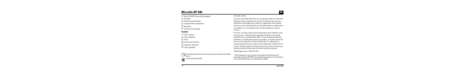 Microlife bp a90 | Microlife BP A90 User Manual | Page 20 / 153