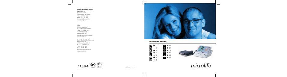 Microlife BP A100 Plus User Manual | 105 pages