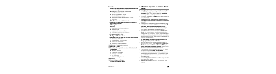 Microlife BP A100 Plus User Manual | Page 11 / 105