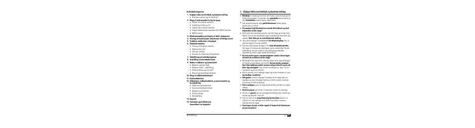 Vigtige fakta om blodtryk og hjemme måling | Microlife BP A100 Plus User Manual | Page 43 / 105