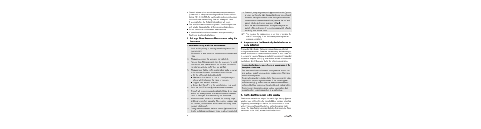 Traffic light indication in the display | Microlife BP A100 Plus User Manual | Page 6 / 105