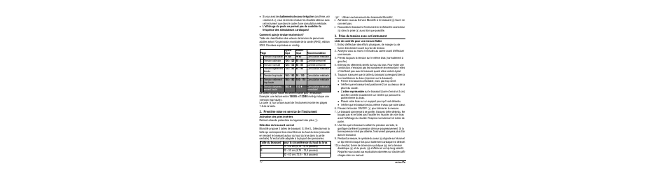 Comment puis-je évaluer ma tension, Première mise en service de l'instrument, Activation des piles insérées | Sélection du brassard correct, Prise de tension avec cet instrument | Microlife BP A100 User Manual | Page 12 / 105