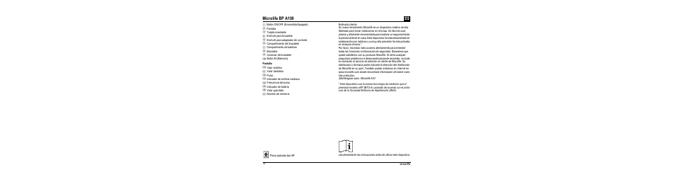 Microlife bp a100 | Microlife BP A100 User Manual | Page 16 / 105