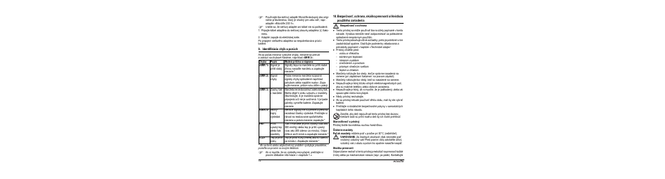 Identifikácia chýb a porúch, M bezpečnosť a ochrana, Starostlivosť o prístroj | Čistenie manžety, Skúška presnosti | Microlife BP A100 User Manual | Page 74 / 105