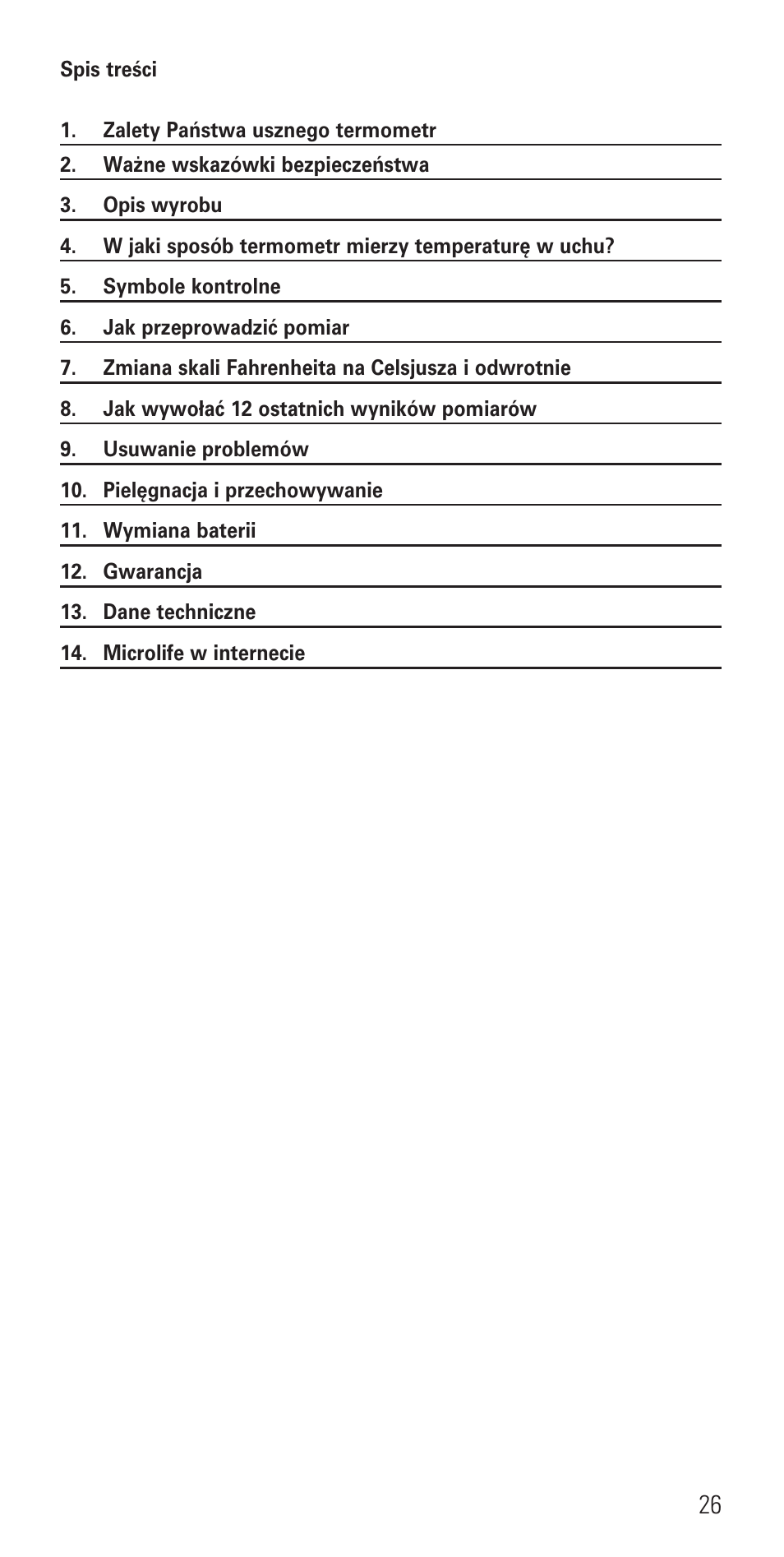 Microlife IR 1DE1 User Manual | Page 28 / 48
