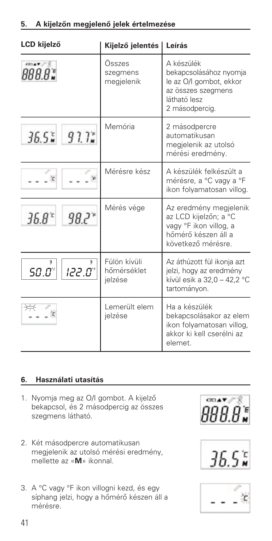 Microlife IR 1DE1 User Manual | Page 43 / 48