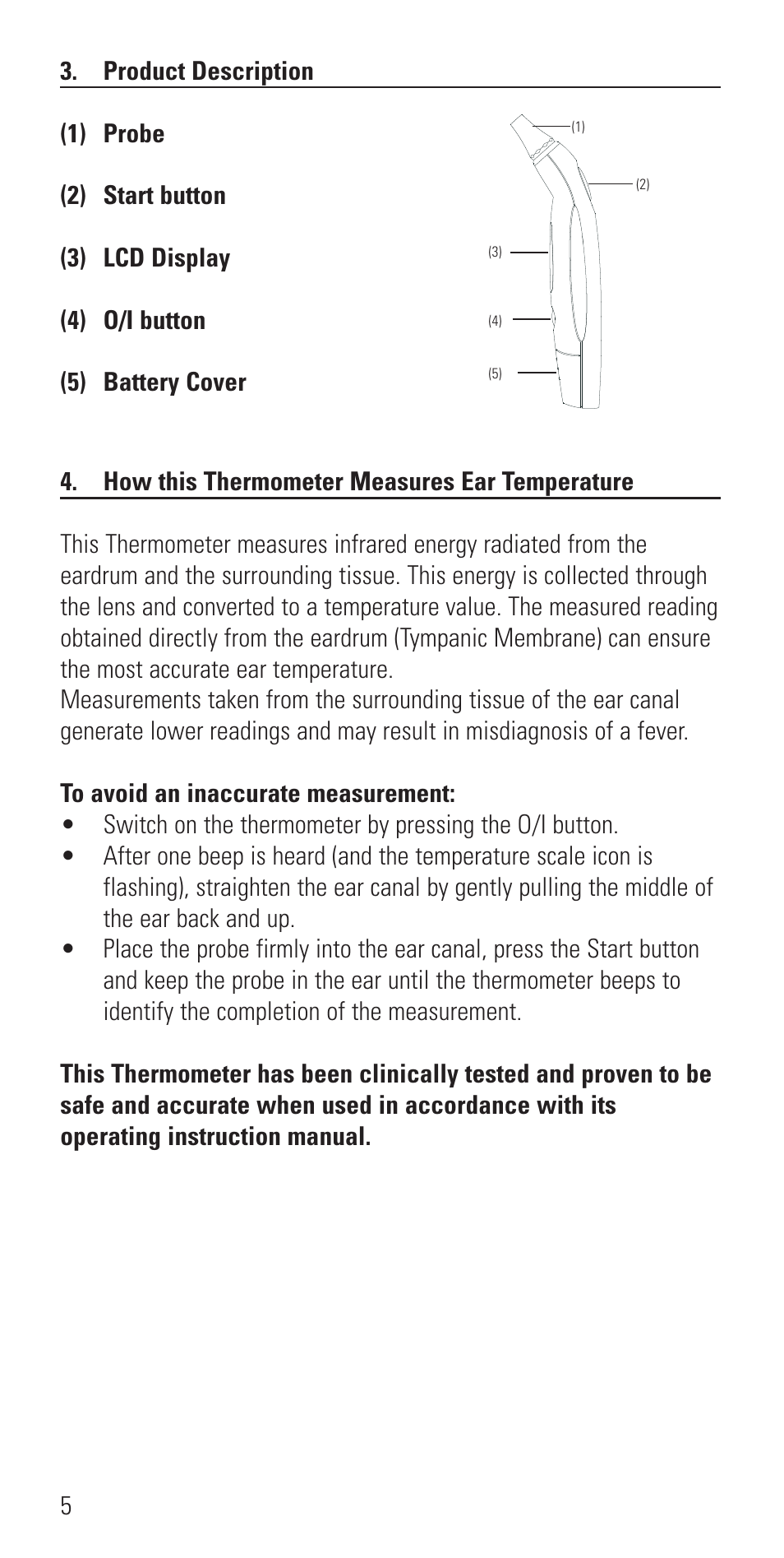 Microlife IR 1DE1 User Manual | Page 7 / 48