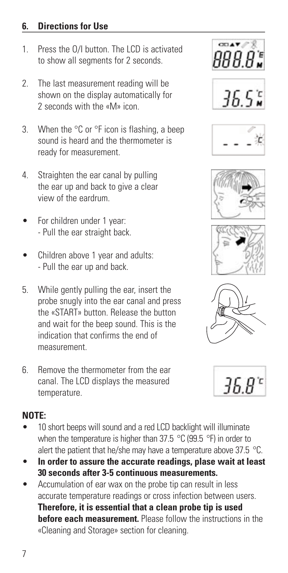 Microlife IR 1DE1 User Manual | Page 9 / 48