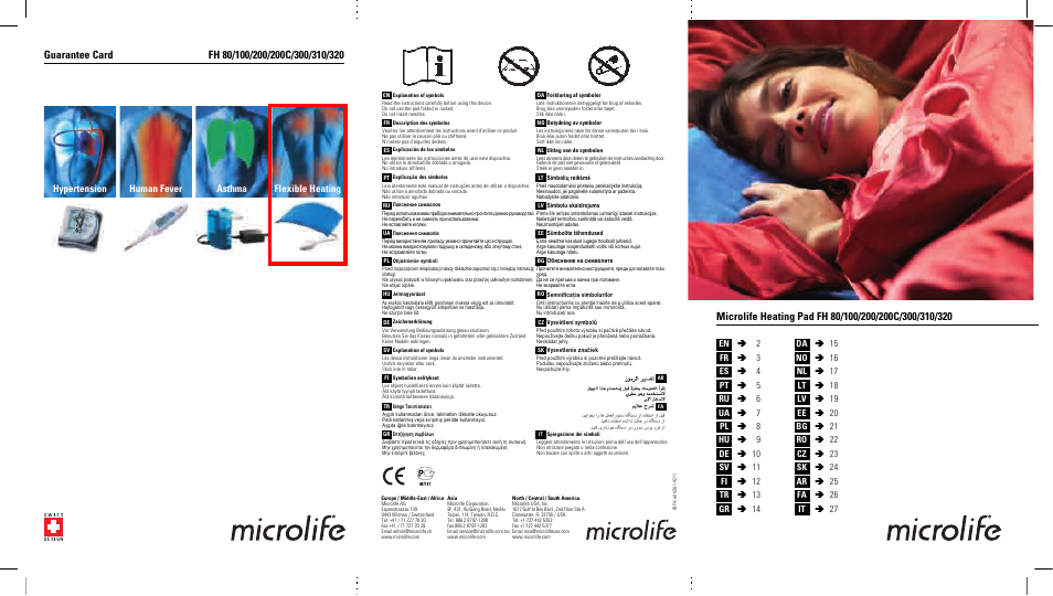 Microlife FH 300 User Manual | 26 pages