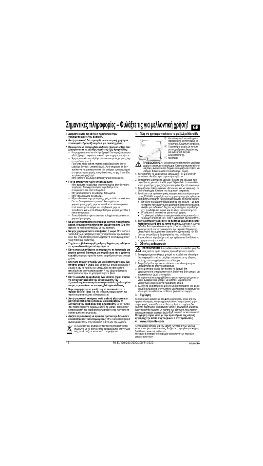 Microlife FH 300 User Manual | Page 14 / 26