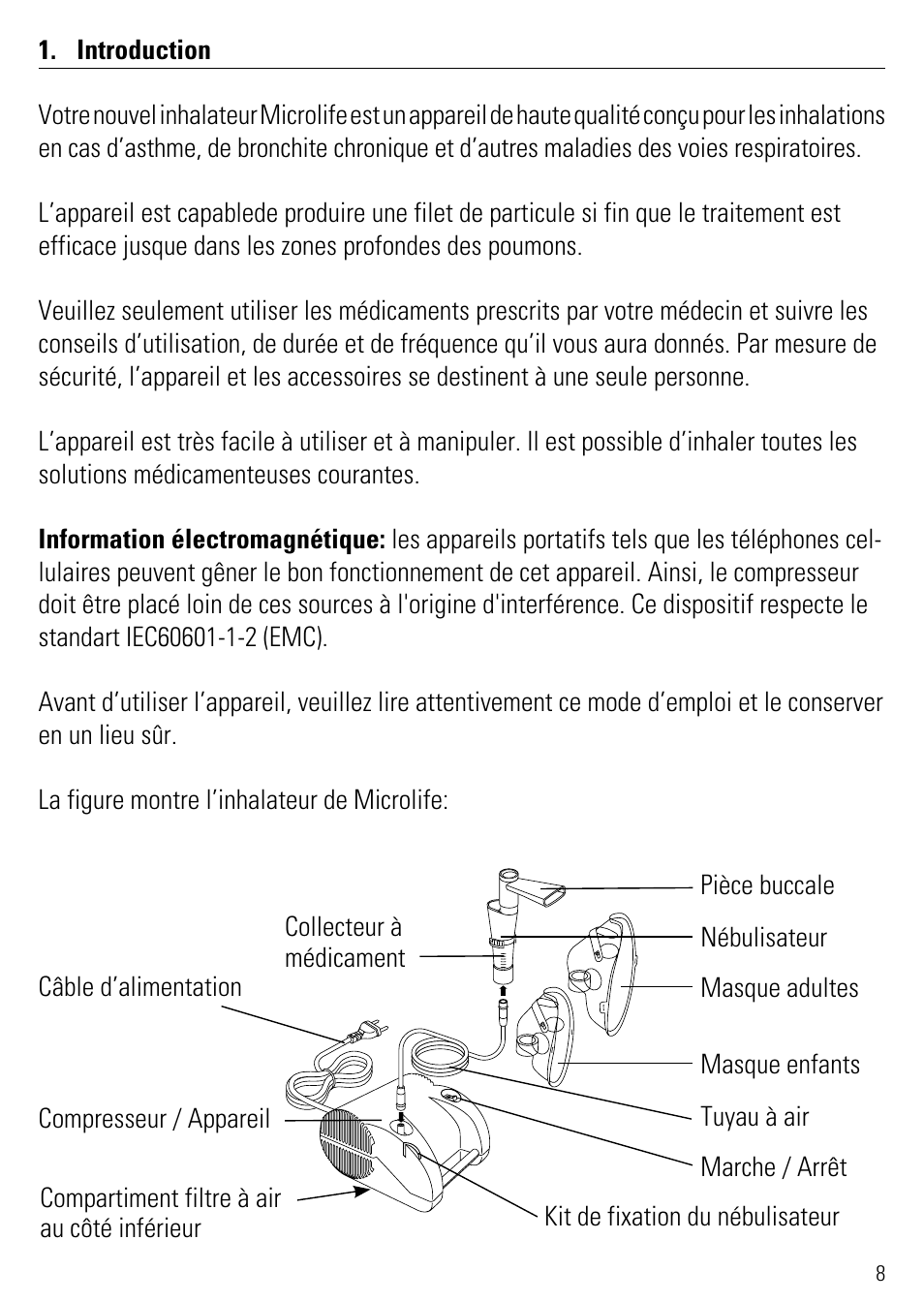 Microlife NEB 50 User Manual | Page 13 / 59