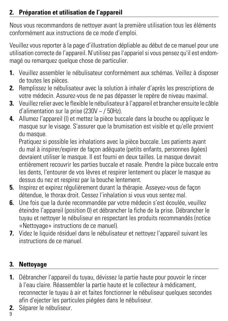 Microlife NEB 50 User Manual | Page 14 / 59