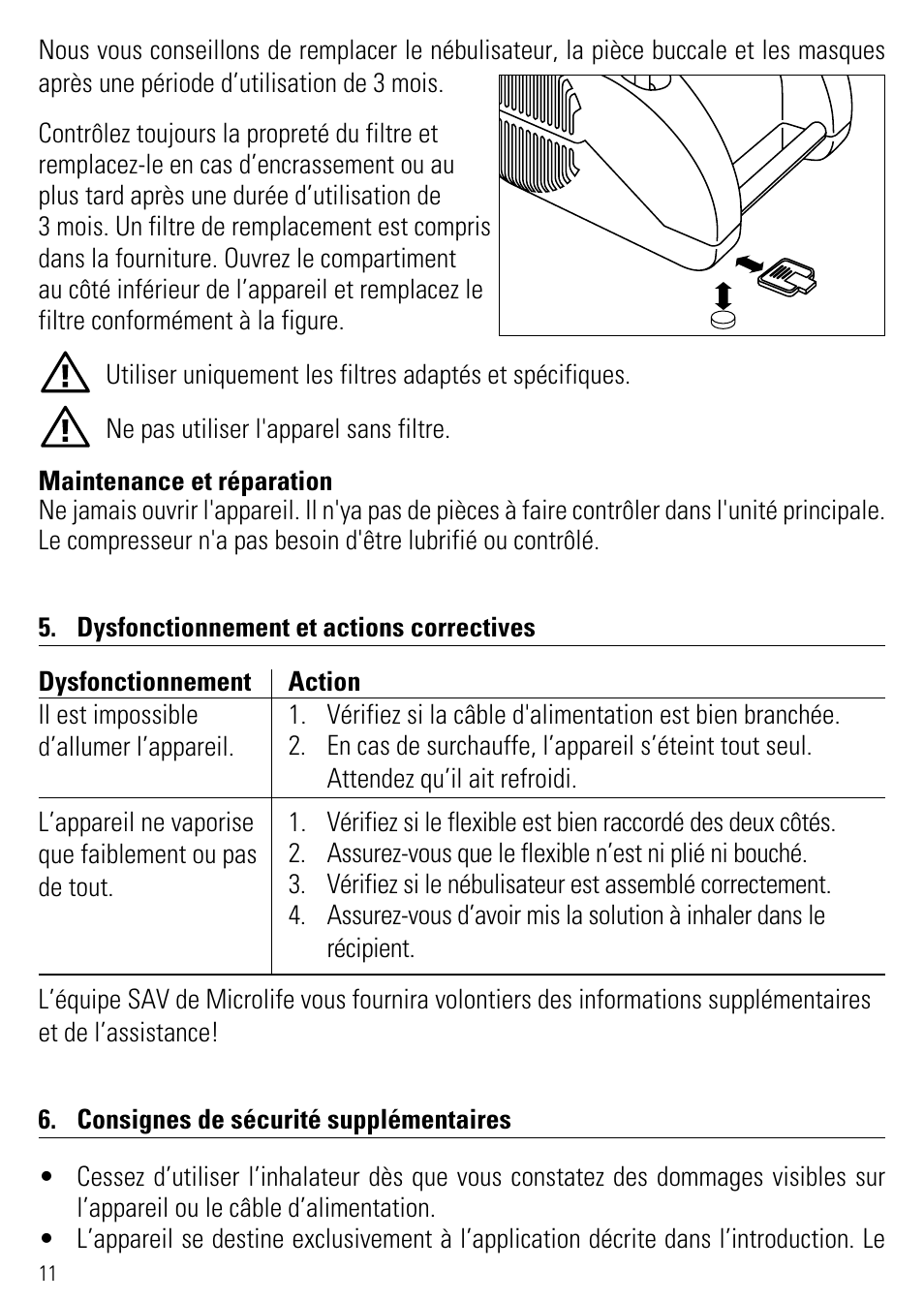 Microlife NEB 50 User Manual | Page 16 / 59