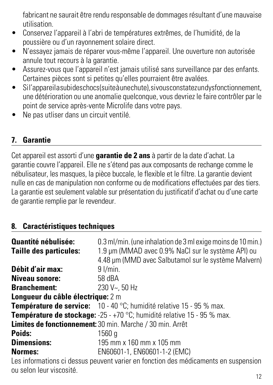 Microlife NEB 50 User Manual | Page 17 / 59