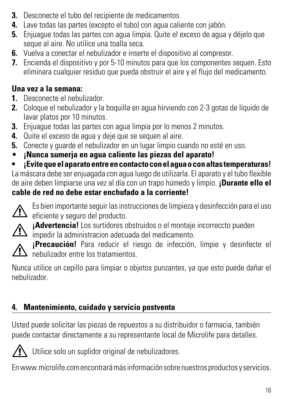 Microlife NEB 50 User Manual | Page 21 / 59