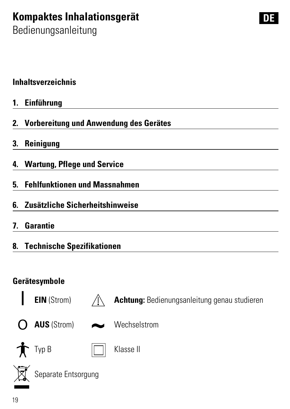 Microlife NEB 50 User Manual | Page 24 / 59