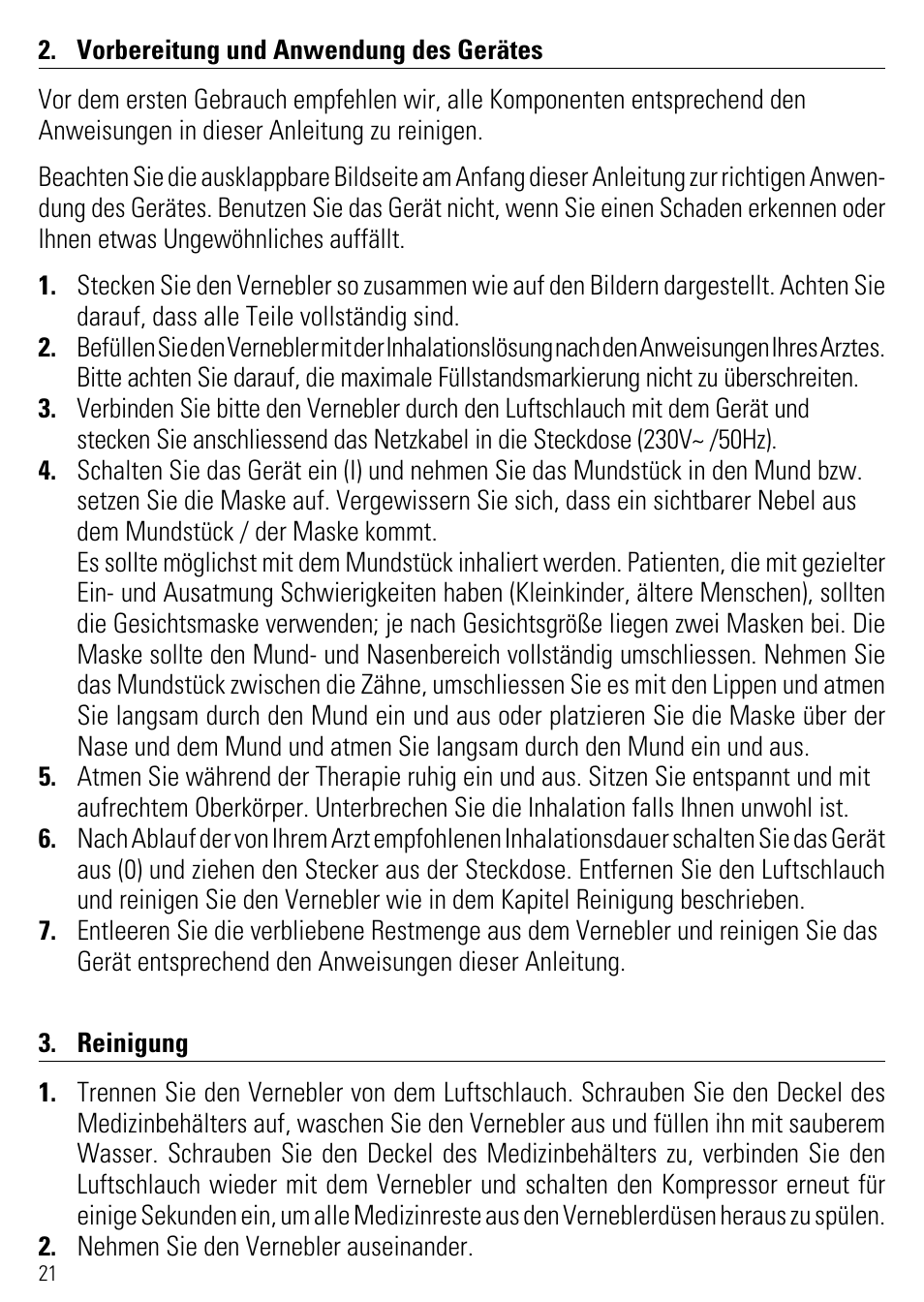 Microlife NEB 50 User Manual | Page 26 / 59