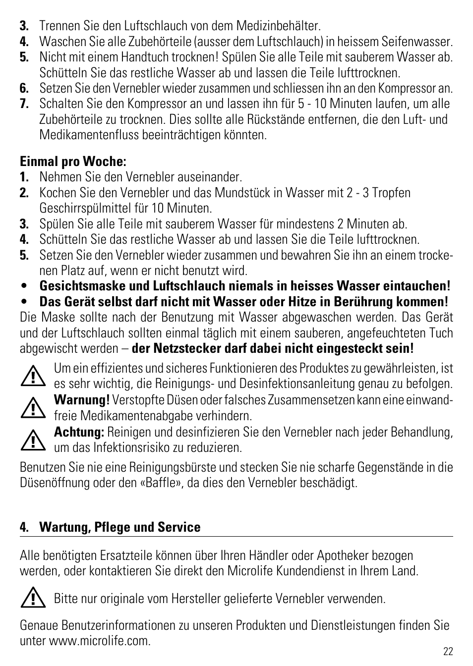 Microlife NEB 50 User Manual | Page 27 / 59